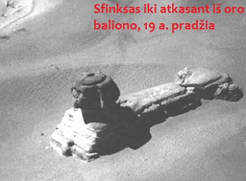 19 a. sfinksas dykumoje