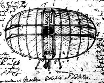 Swedenborg's ornithopter
