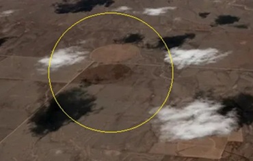 Google Earth circle fields